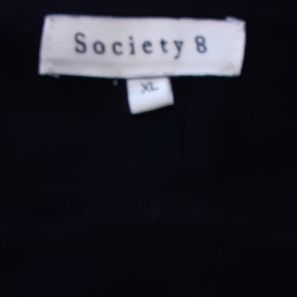 SOCIETY 8, Viscose Nylon Blend Sweater XL - Picture 5 of 5